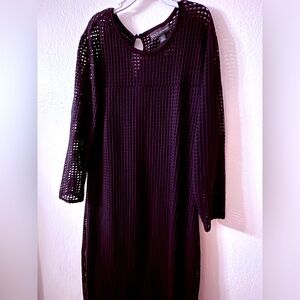 Bundle 3 for $15. BOLD elements Ribbed Cut Out Little Black Dress. Size Medium.